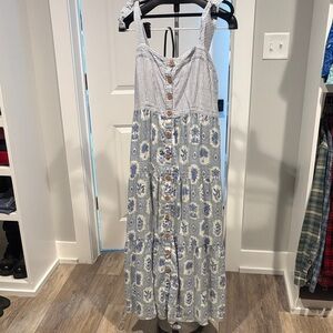 Spartina 449 Striped and Patterned Maxi Dress